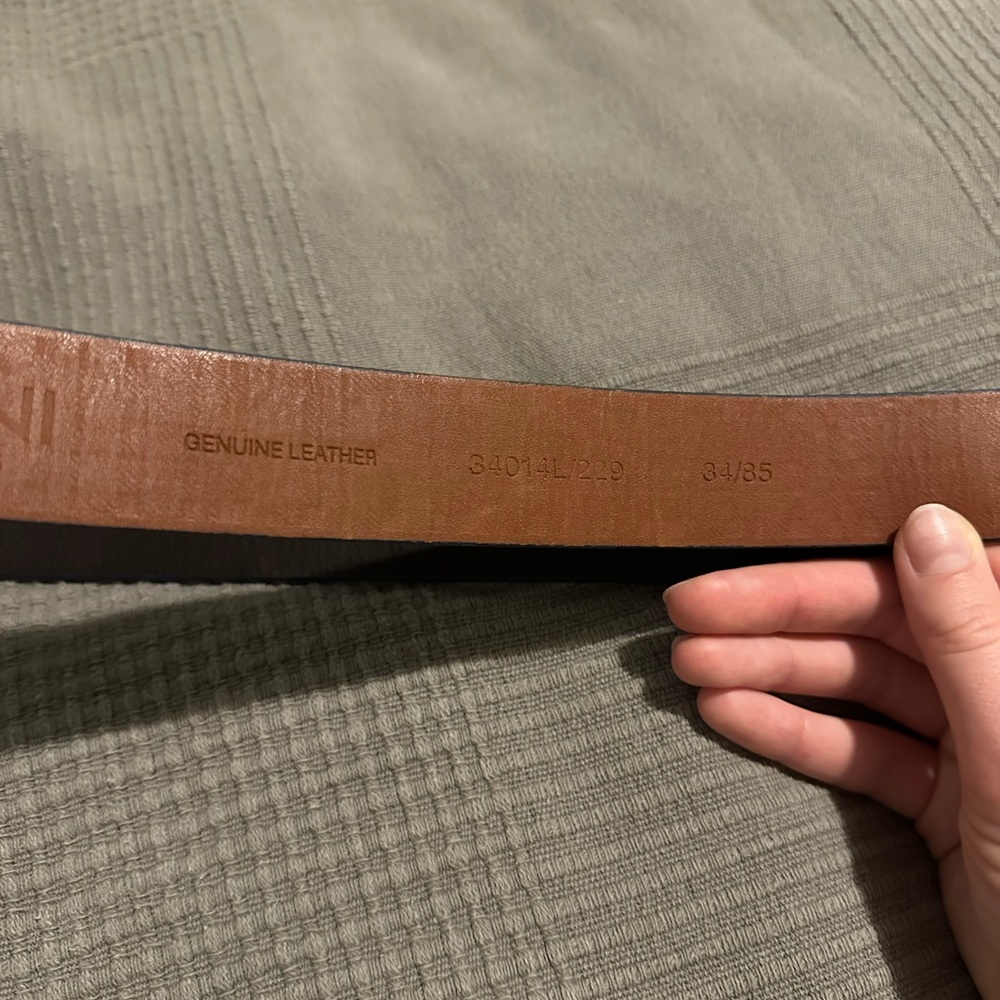 Men’s genuine leather belt - Picture 8 of 9